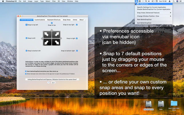 remove all compoinents of bettersnaptool mac os