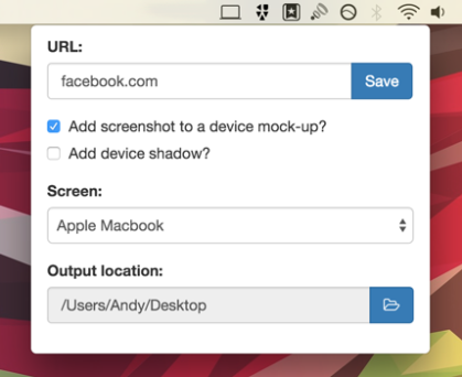 Mockup generator