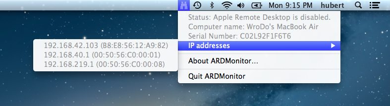 Ard monitor